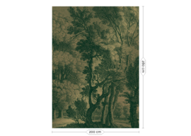 Dutch Wallcoverings Gold Collection Fotobehang MW-031 Engraved Landscapes/Botanisch