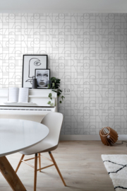 Esta Home Black & White Behang 155-139142 Modern/Art Deco
