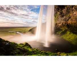 AS Creation APDigital2 Fotobehang  470496 Iceland Cave/Grot/Waterval