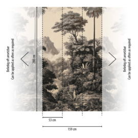 AS Creation Vibes & Styles Fotobehang 792169 Bomen/Bos