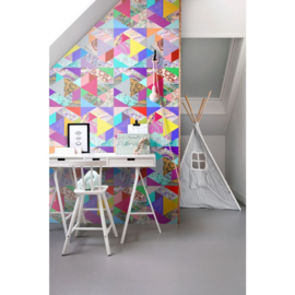 Esta Home XL2 Wallpapers Fotobehang 158914 Marbled Triangles/Driehoek