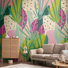 AS Creation Anna D'Andrea Fotobehang 782081 Bladeren/Modern