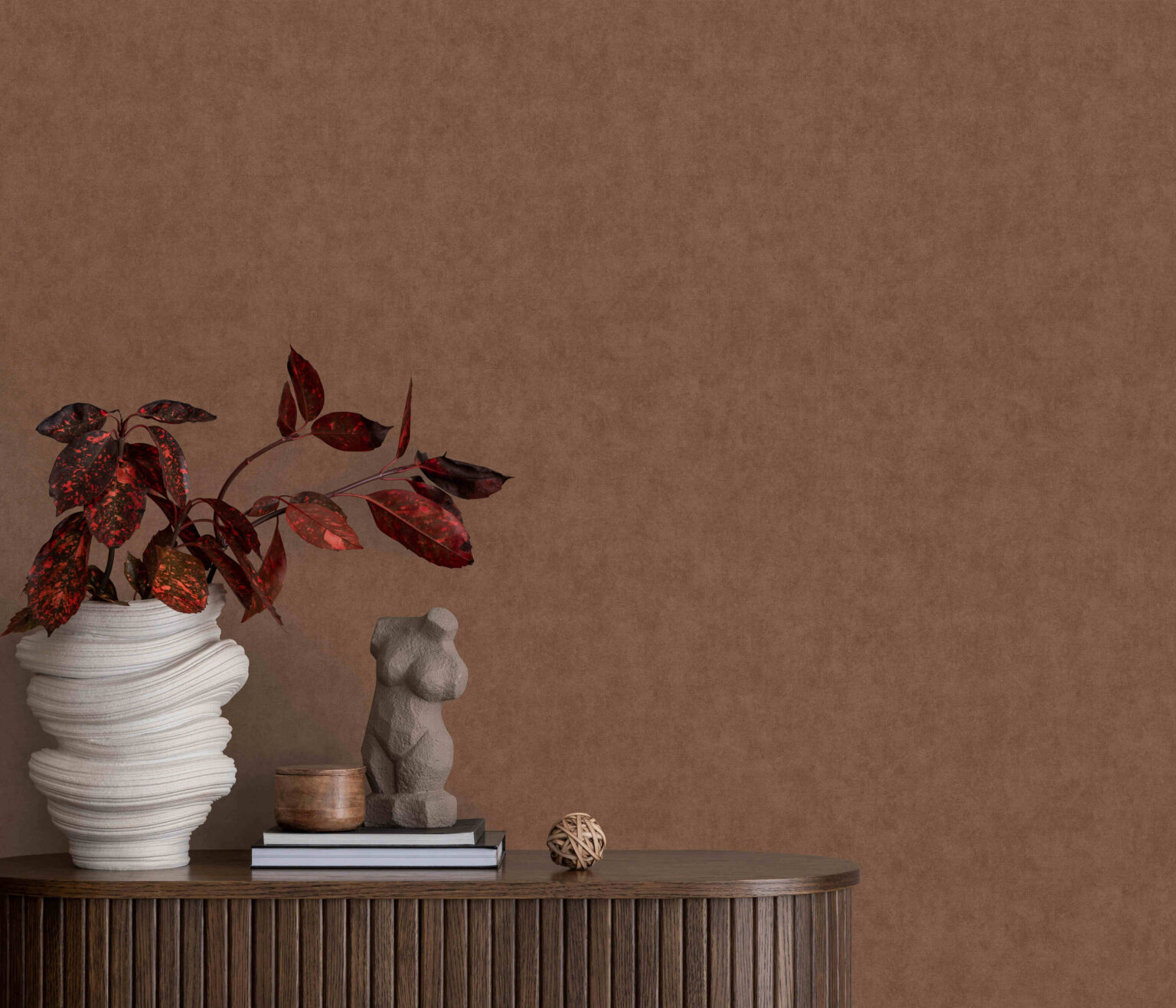 Dutch Wall Decor Elysium Behang 10473-48 Uni/Jute Structuur