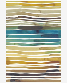 Eijffinger Wallpower Favourites Fotobehang 309081 Aquastripe Ochre