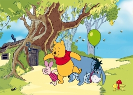 Dutch wallcoverings Fotobehang. FTD 0247 Winnie the pooh