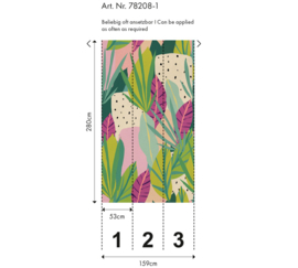AS Creation Anna D'Andrea Fotobehang 782081 Bladeren/Modern