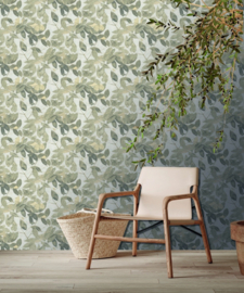 Noordwand Herbarium Behang HE27270 Bladeren Print