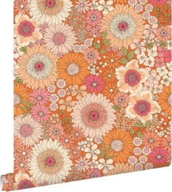 Esta Home Floral Fever Behang 162-131315 Retro Bloemen