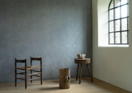 Arte Tali Behang 60751 Strelitzia Teal /Bloemen en Bladeren/Paradijsvogel plant