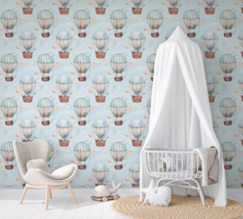 Noordwand Kids Walls Behang 45863 Dieren/Ballonvaart/Krokodil