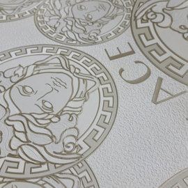 AS Creation Versace 5 Behang 38610-3 / 386103 Cirkels/Grieks Meander teken/Medusa