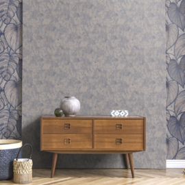 Hohenberger Julie Feels Home Behang 26952 Monstera Plain Ash/Uni