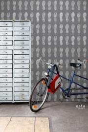 Esta Home College Behang 141-128820 Steden/Voetstappen