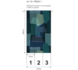 AS Creation Anna D'Andrea Fotobehang 782061 Abstract/Grafisch