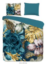 Muller Textiles Dekbedovertrek 2363-G Lidy/Botanisch/Bladeren/Bloemen