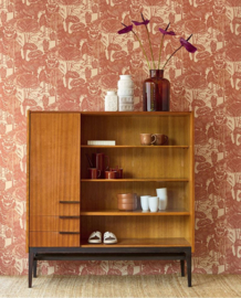 Eijffinger Groovy Behang 340543 Grafische Bladeren/Landelijk( met gratis lijm)