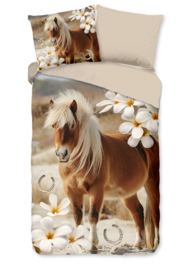 Muller Textiles Dekbedovertrek 33182 Fabi/Paard/Kids/1 persoons