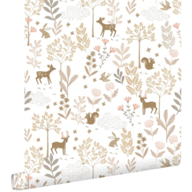 Esta Home To The Moon And Back Behang 139521 Hertjes/Bosdieren