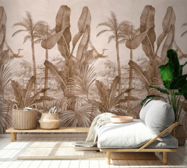 Dutch Wallcoverings One Roll One Motif Fotobehang A53501 Safari Taupe