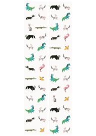 KEK Amsterdam Kids Fotobehang WP-421 Tangram Animals/Origami