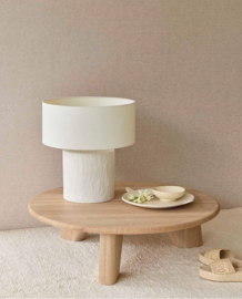 Eijffinger Sensory Behang 340332 Structuren/Taupe/Roze