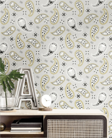 Noordwand Friends & Coffee Behang 16628 Fashion Vibes/Paisley