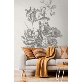 Esta Home XL2 Wallpapers Fotobehang 158887 Bouquet engraving
