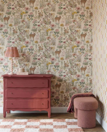 Eijffinger Tiny Treasures Behang 363190 Landelijk/Bloemen/Dieren/Gratis lijm en verzending