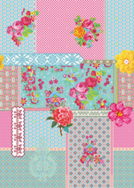 Behangexpresse Happy Living Fotobehang TD4017 Paradise/Patchwork