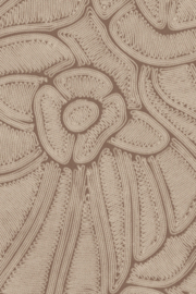Arte Manila Behang 64542 Flore Terracotta/Bloemen( Gratis Universele Lijm en Verzending binnen Nederland)