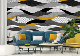 Behangexpresse Light & Dark Fotobehang INK7353 Pattern Graphic/Grafisch
