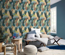 Erismann Wall Stories Behang 10573-08 Bomen/Natuurlijk
