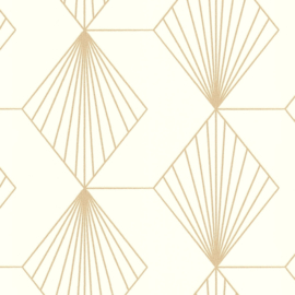 AS Creation French Affair Behang 36710-1 / 367101 Art Deco Creme/Goud