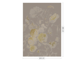 Dutch Wallcoverings Gold Collection Fotobehang MW-043 Golden Age Flowers/Bloemen