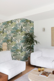 Dutch Karuna Behang A76302 Sketched Forest groen/Bomen
