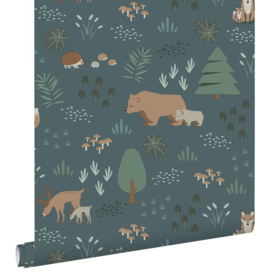 Esta Home Forest Friends Behang 157-139248 Bosdieren