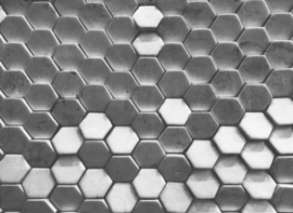 AS Creation Designwalls Fotobehang DD118722 Hexagon Surface 1/3D