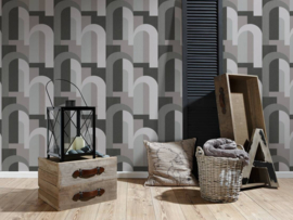 AS Creation Arcade Behang 39170-4 / 391704 Grafisch/Modern