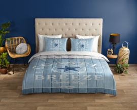 Muller Textiles Dekbedovertrek 33266 Breeze Blue/Maritiem 2 persoons