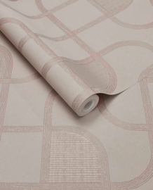 Eijffinger Calm Crafted Behang 363261 Geometrisch/Modern/Gratis lijm en verzending