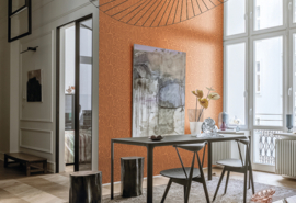 Hookedonwalls Linen Lyrics Behang 34771 Bantu/Grafisch