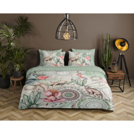 Muller Textiles Dekbedovertrek 30806-H Wayan/Dieren/Tropical/2 persoons