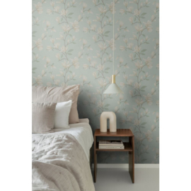 Esta Home Bloom Behang 139405 Magnolia Celadon Groen/Bloemen