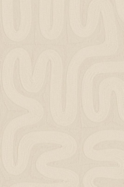 Arte Tali Behang 60705 Sarana Cotton/Organische vormen creme beige
