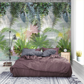 Behangexpresse Colorful Fotobehang INK7312 Jungle Love/Botanisch