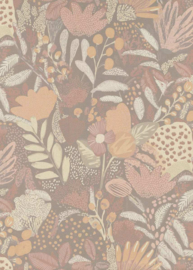 Erismann Wall Stories Behang 10571-37 Bloemen en Bladeren