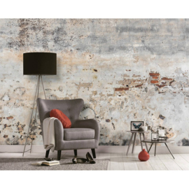 AS Creation Designwalls Fotobehang DD118764 Old Wall/Baksteen/Vintage/Verweerd/Illusion