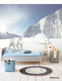 Eijffinger Wallpower Junior Fotobehang 364143 Polar Bear/IJsberen