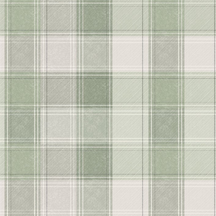 Arthouse Signature 2 Behang 922806 Country Check Sage/Ruiten