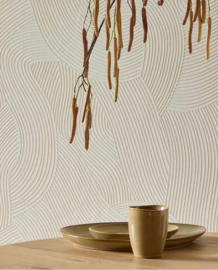 Eijffinger Calm Crafted Behang 363271 Etnisch/Structuur/Gratis lijm en verzending